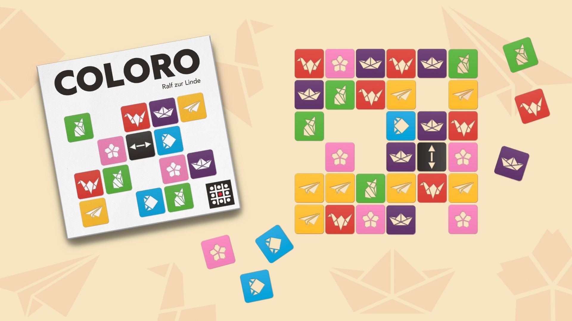 Coloro Board Game, English Edition